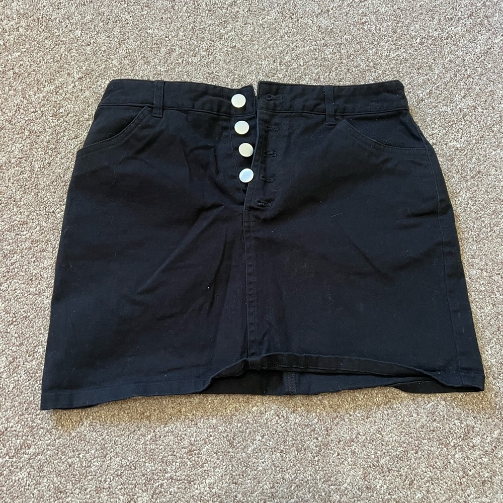 Forever 21 Black Mini Skirt